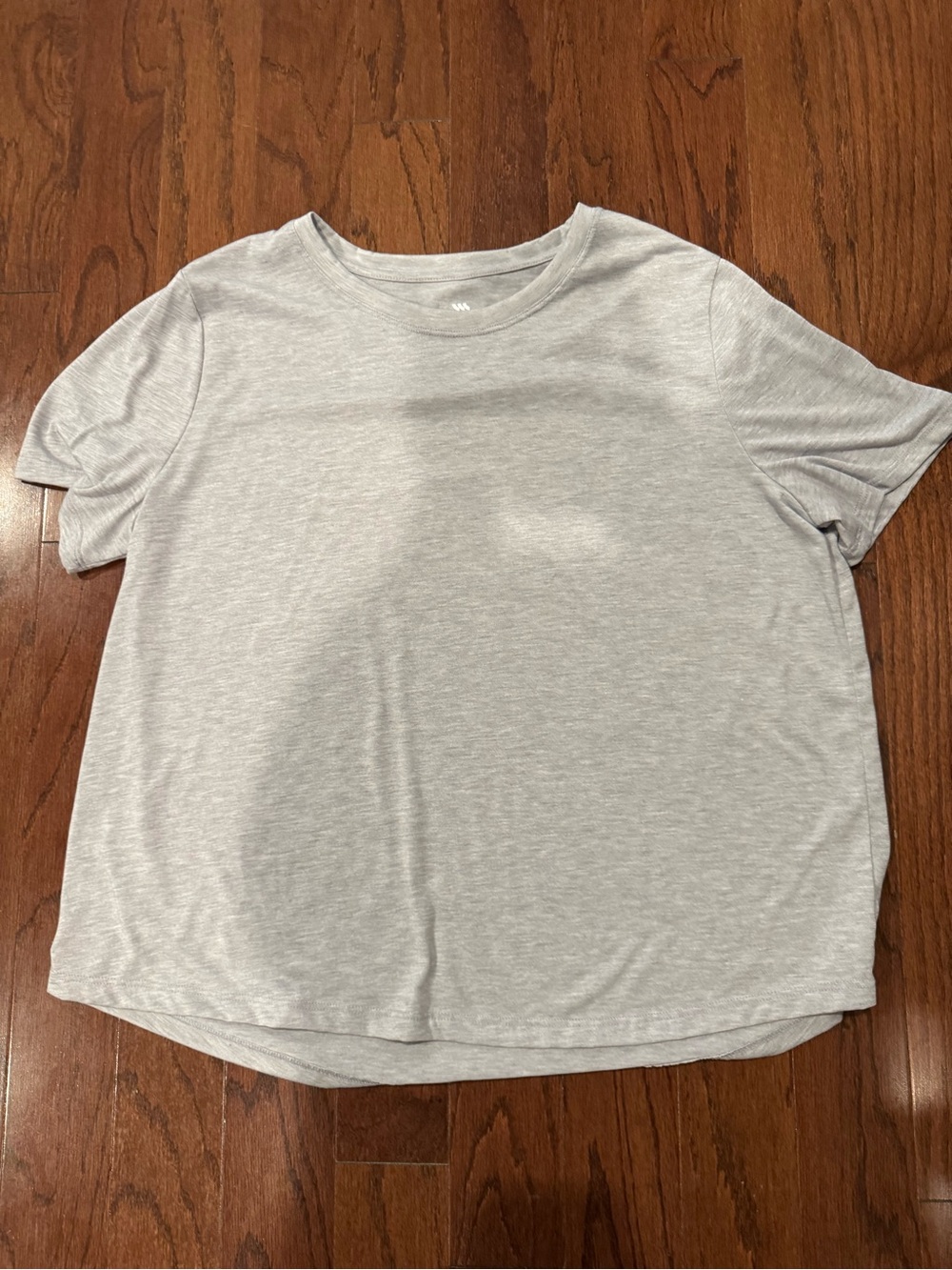 all in motion Heather Gray Crew Tee